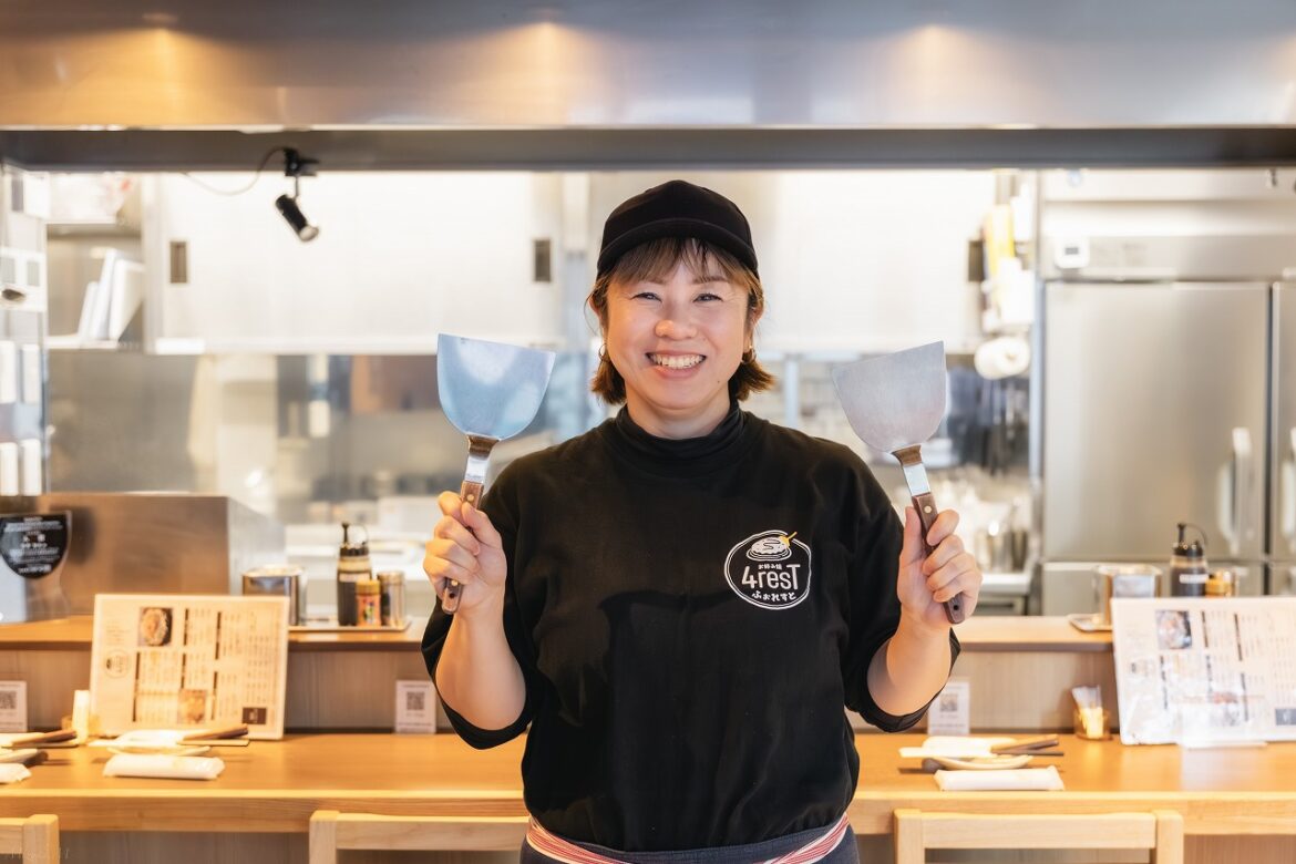 名店での経験を生かし、故郷に新たな憩いの場を│「お好み焼 4resT（ふぉれすと）」（宮澤知未さん）